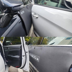 DAHINRAUM BestDoorGuard shows quick and easy installation in seconds