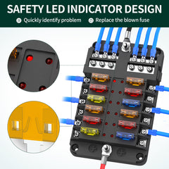 DAIERTEK waterproof cover shields connections for marine use.
