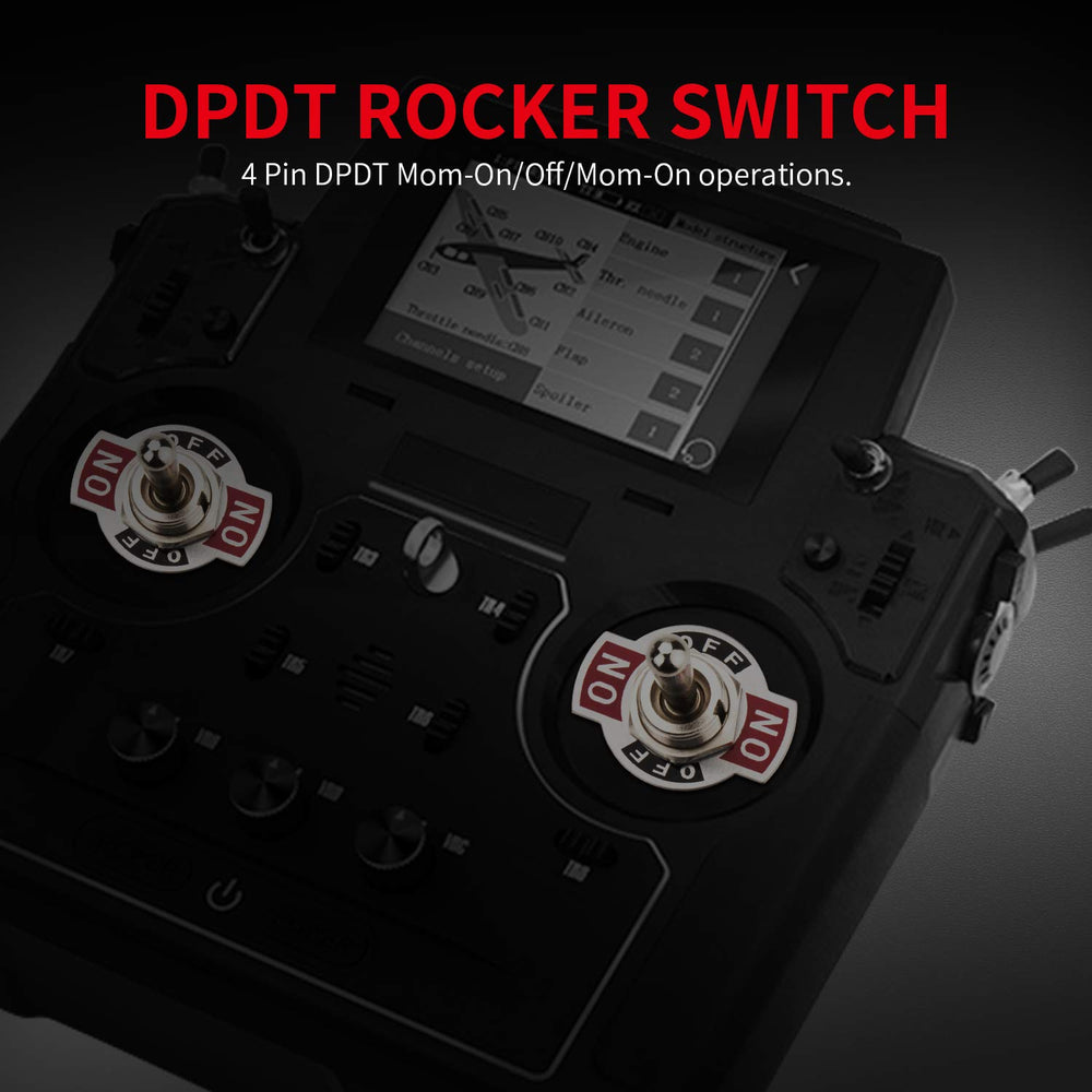 DaierTek 14AWG wired switch ready for quick DC/AC wiring installations