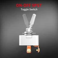 DaierTek automotive switch with screw terminals for fast, secure wiring.
