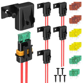 DaierTek inline fuse holder with waterproof cover for marine use