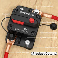 DAIERTEK surface mount design allows fast installation and neat panel integration.