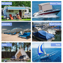 Daiphelim repair tape chosen for sails and outdoor fabric use
