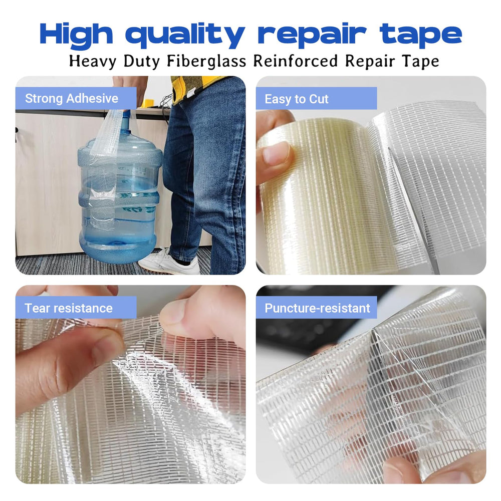 Daiphelim repair tape used on tarps and canvas for quick fix