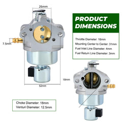 Dalom fuel pump and spark plug included in kit