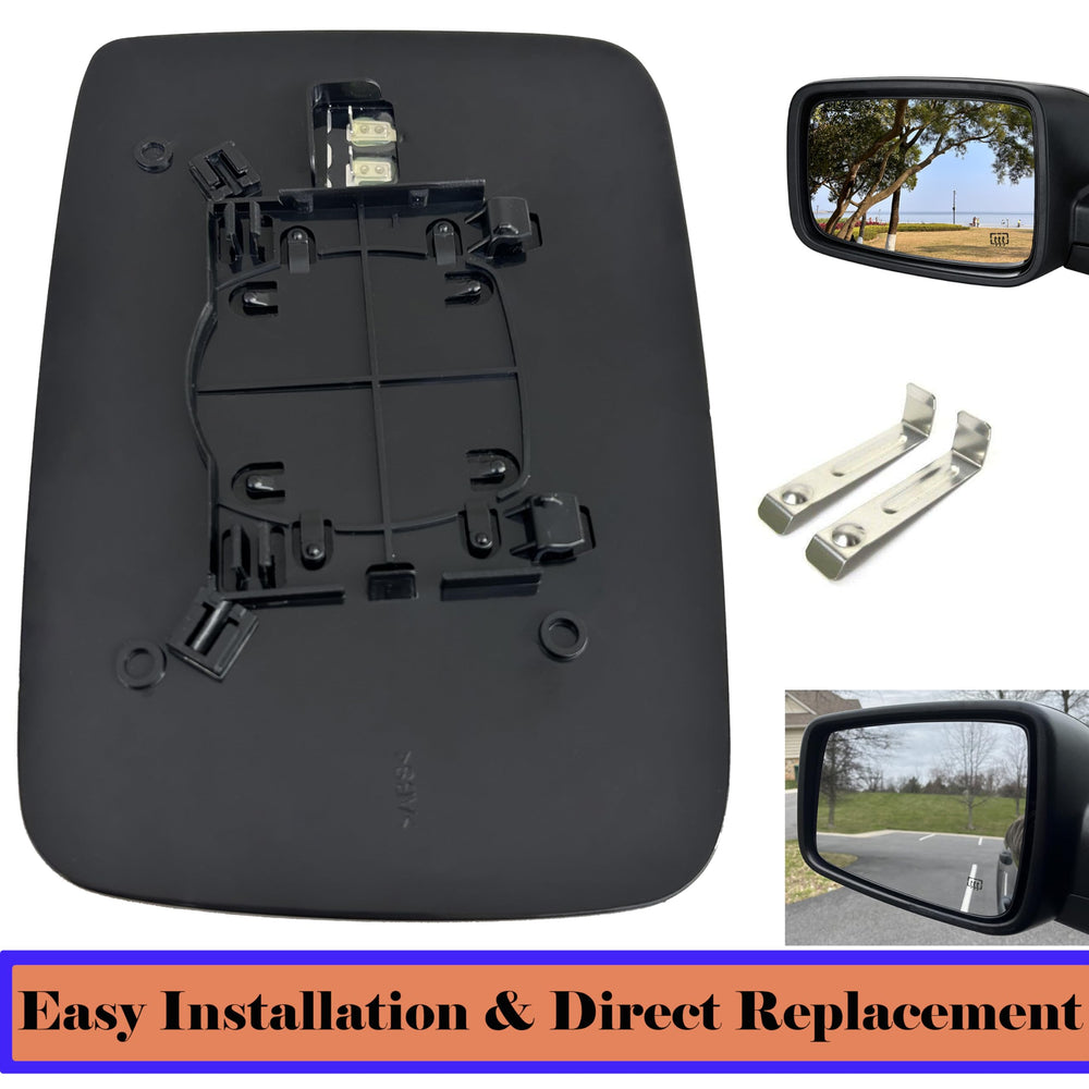 Includes two metal clips for quick, plug-and-play installation.