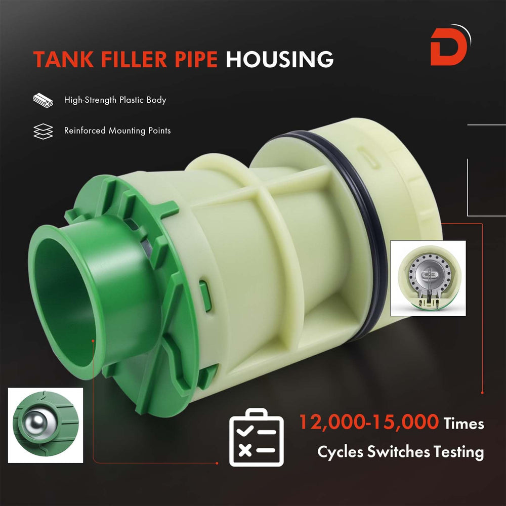 Daposhac capless neck for Ram 3500-2018 enhances durability during fueling.