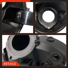 Daposhac OEM-standard fuel door housing, factory-like fit and function.