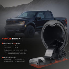 Daposhac Ford F-150 fuel door housing for 6.5ft bed, reliable replacement.
