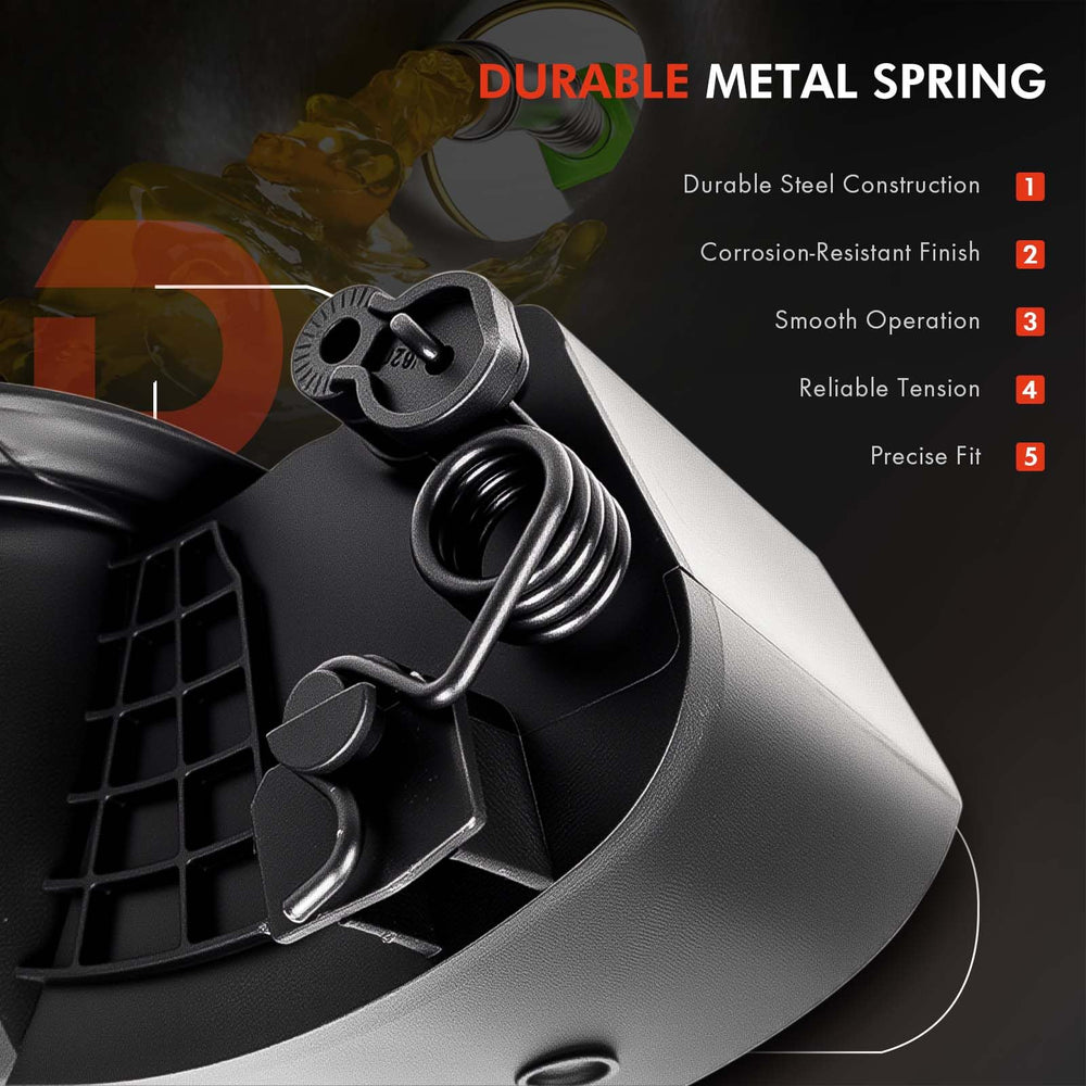 Daposhac moisture-resistant ABS fuel door housing withstands weather