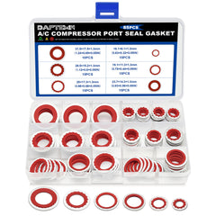 Daptemn 85-piece A/C O-ring kit packaging for quick gasket repairs.
