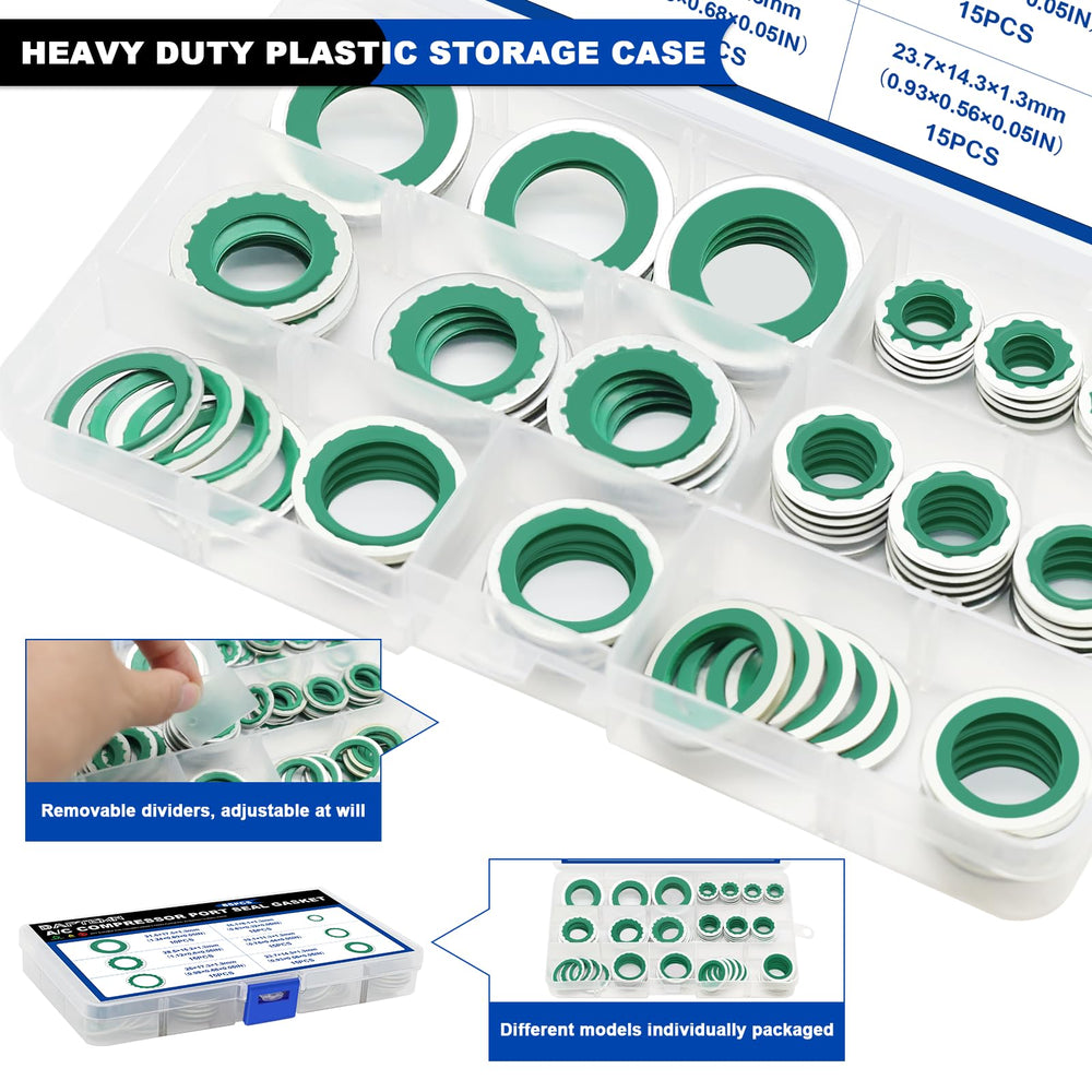 Daptemn 23.7x14.3x1.3mm washers compact for tight spaces.