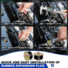 Daptemn case stores all 16 plugs neatly for quick engine work.