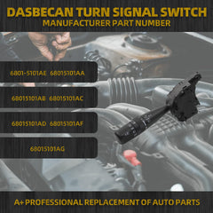 Dasbecan 11-pin connector, rear view ensuring electrical compatibility.