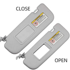 Dasbecan aftermarket sun visor in vehicle emphasizes reliable performance and stable fit