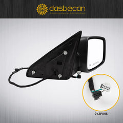 Dasbecan plug-and-play installation guide for Ram mirror replacement