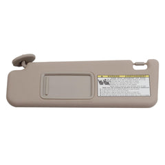 Dasbecan beige left driver side sun visor beige color match for interiors