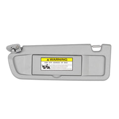Dasbecan Clear Gray Left Driver Side Sun Visor for Honda Civic 2006-2011 enhances visibility and glare control.