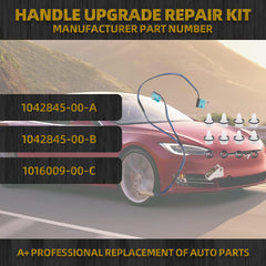 Dasbecan door paddle gear for Tesla Model S, promoting smoother door action.