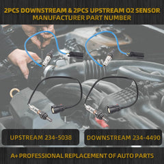 Dasbecan downstream oxygen sensor for Ford 3.7L V6 engines supports consistent exhaust sensing.