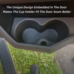 Dasbecan foam cup holder close-up showing soft material and OEM-like fit