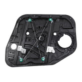 Dasbecan front-left window regulator without motor close-up showing durable gear mechanism.