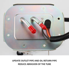 Dasbecan compatibility label aids correct fitment during service for Jeep Wrangler YJ.