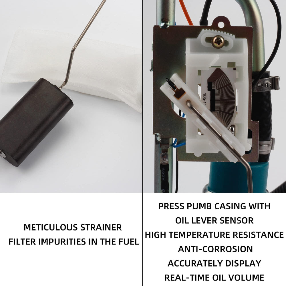 Dasbecan fuel pump assembly packaging included simplifies replacement readiness.