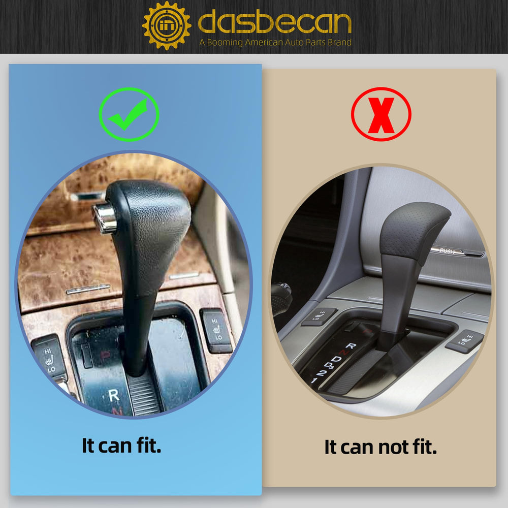 Dasbecan gear shifter knob installed on Honda Accord improves grip and control