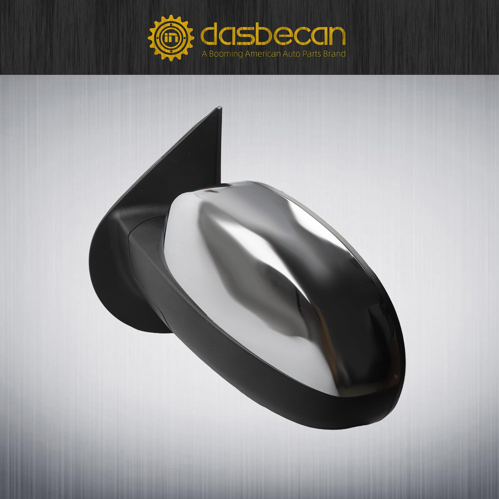 Dasbecan chrome housing left mirror on GMC Yukon for rugged look