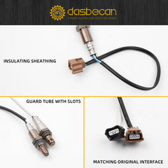 Complete O2 sensor package with upstream and downstream units for Altima replacement.