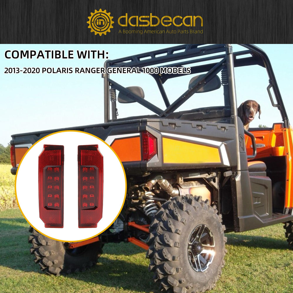 Dasbecan plug-and-play tail light simplifies replacement without drilling.