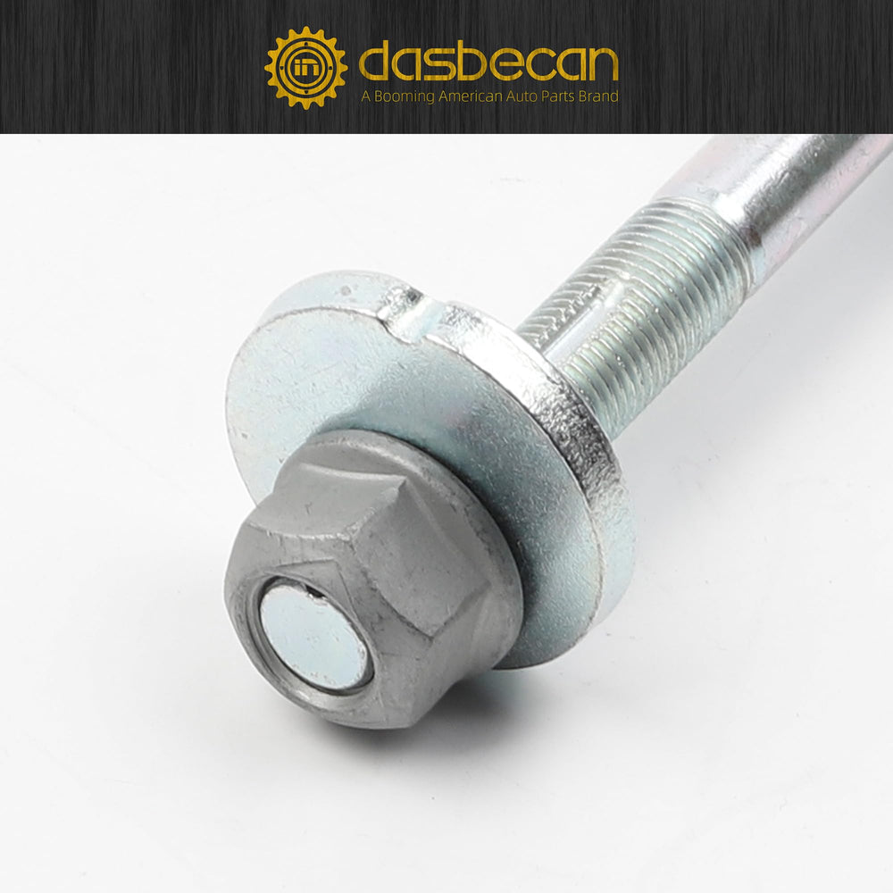 4-pack camber bolts for rear suspension, reliable alignment and tire wear reduction.