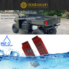 Dasbecan RGR general tail light offers reliable direct replacement for Polaris models.