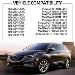 Dasbecan right rear window motor for Mazda 3 restores passenger control.