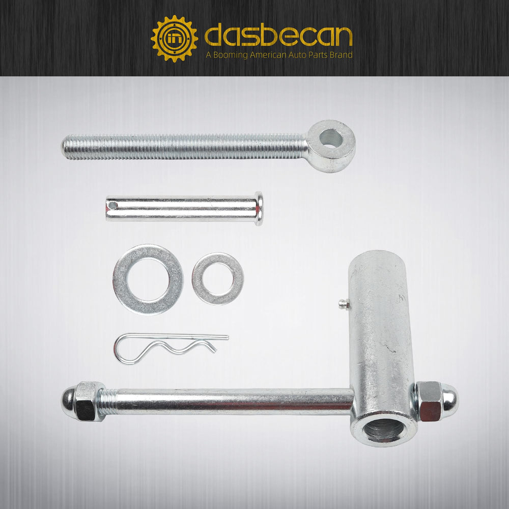 Dasbecan steel tailgate latch closeup highlighting robust hardware and locking.