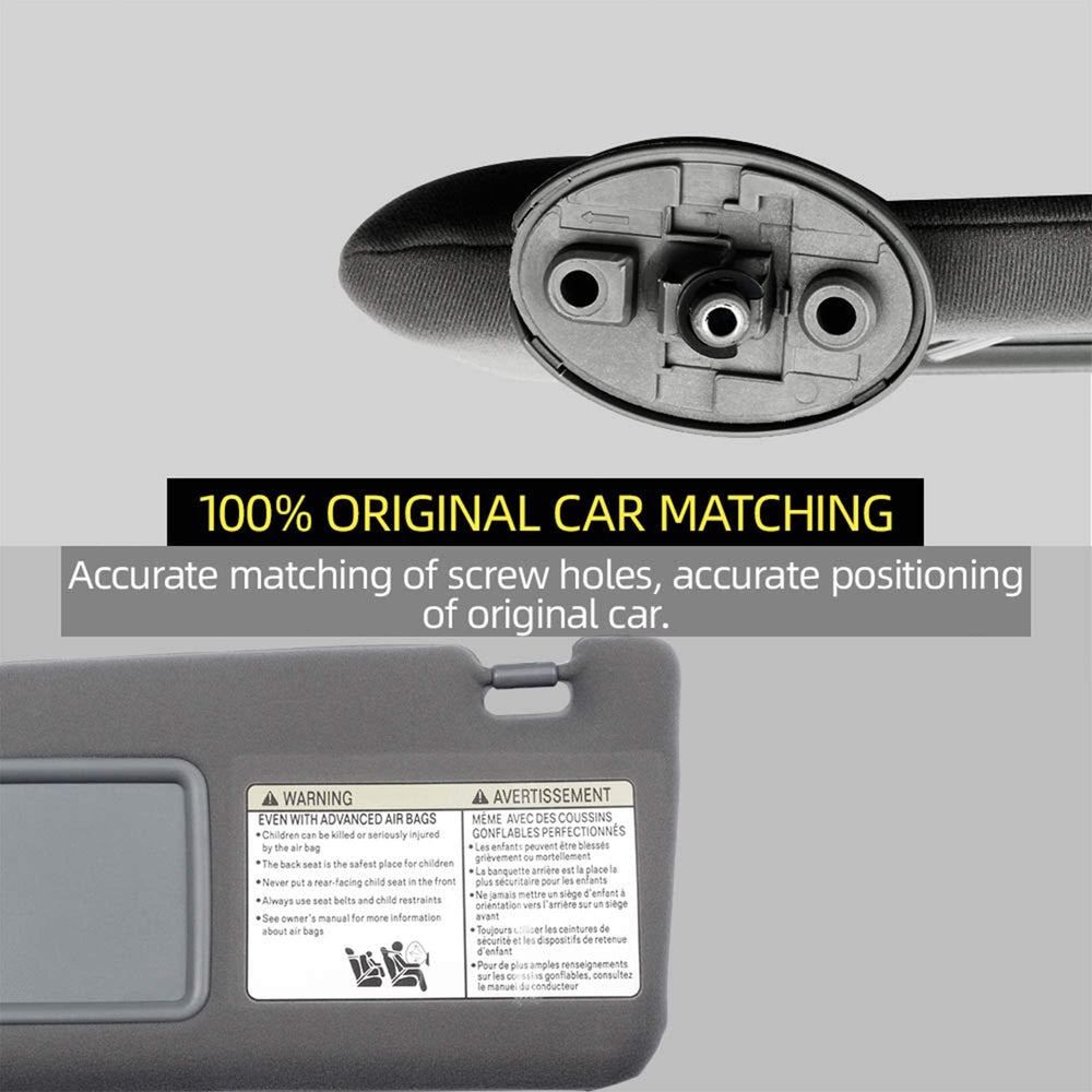 Dasbecan Tacoma visor packaging includes both visors