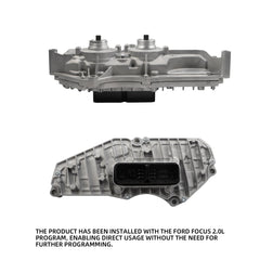 Dasbecan Focus TCU module with warranty card—customer support.