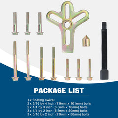 DASBET steering wheel puller tool provides steady force during wheel removal