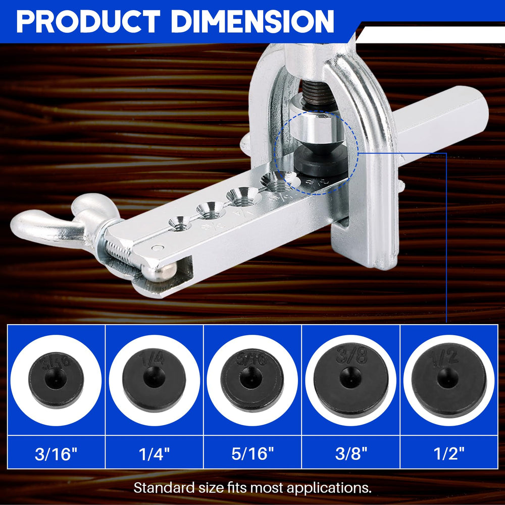 DASBET tubing cutter delivers clean, accurate cuts.