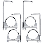 Datanly exhaust clamp hanger, 2pc package, showcasing durable galvanized construction for long-lasting exhaust support.