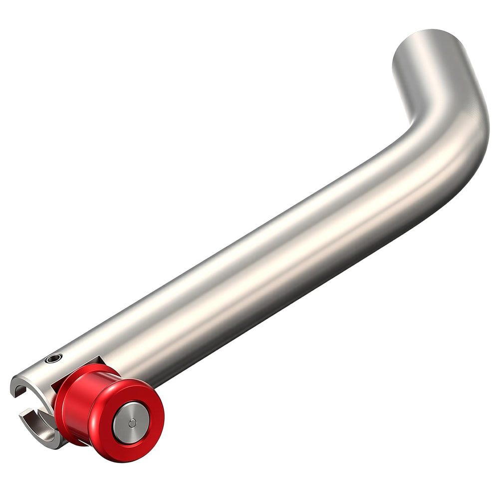 Datanly trailer hitch pin lock on a 5/8-inch receiver for secure towing