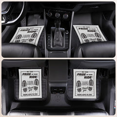 Dayacoco paper floor mats feature a thank-you design for a warm customer touch.