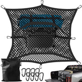 Dayacoco truck bed cargo net in elastic 4x4 to 7x7 fit securing diverse loads