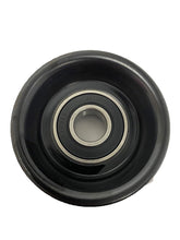Dayco 89007 tensioner and idler pulley close-up for reliable belt guidance