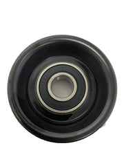 Dayco 89007 tensioner and idler pulley close-up for reliable belt guidance