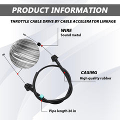 Daydmaly 551859 throttle cable installation guide image illustrates mounting steps.