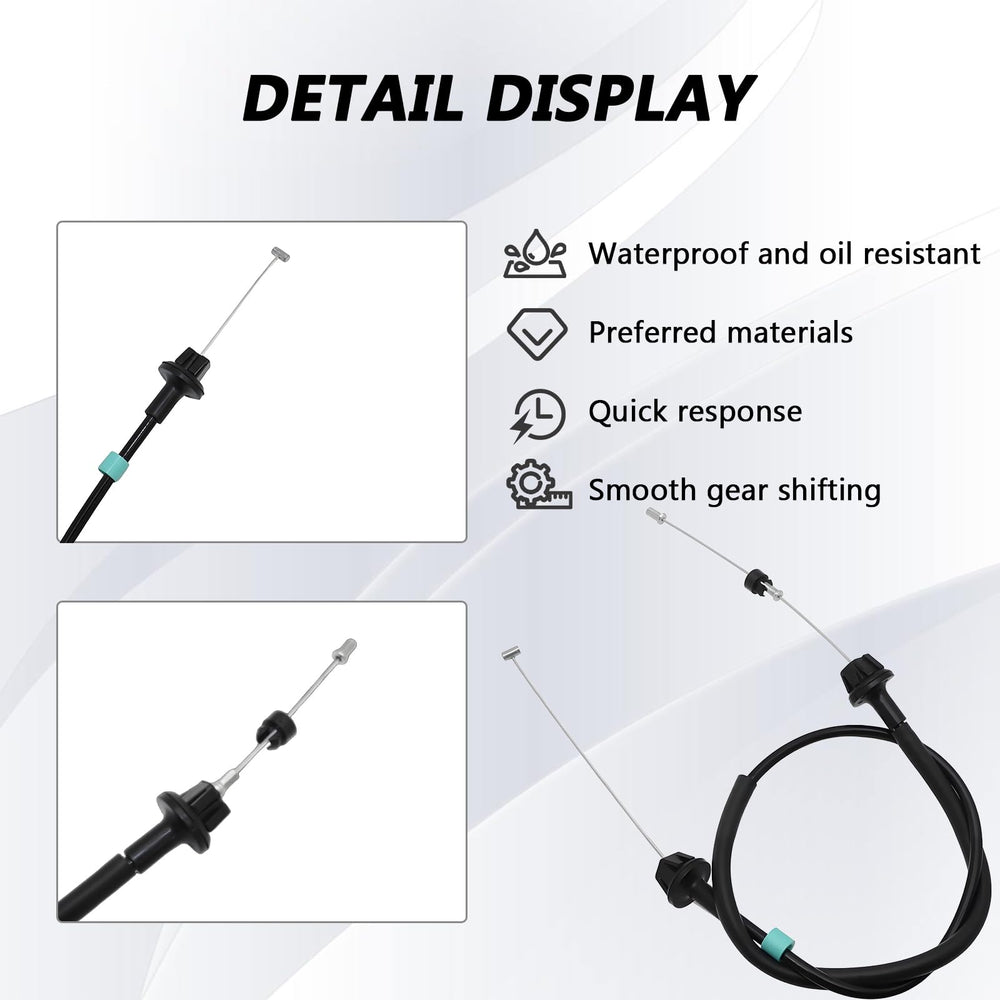 Daydmaly 551859 throttle cable packaging included image displays one piece.