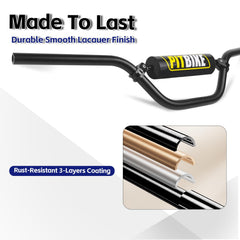 DAYIMADE dirt bike handlebar pad adds protection and style