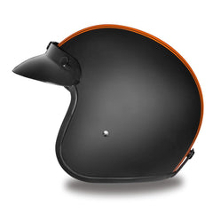 Daytona Helmets nickel-plated rivets add premium visual detail.